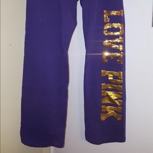 VS PINK Vikings Sweat Pants